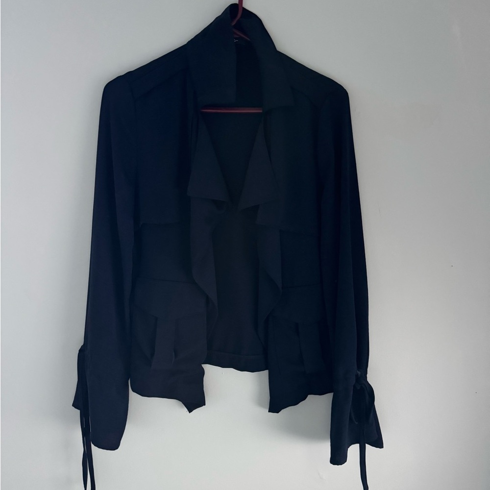 Lulu's Classic Blue Lightweight Jacket - image 1